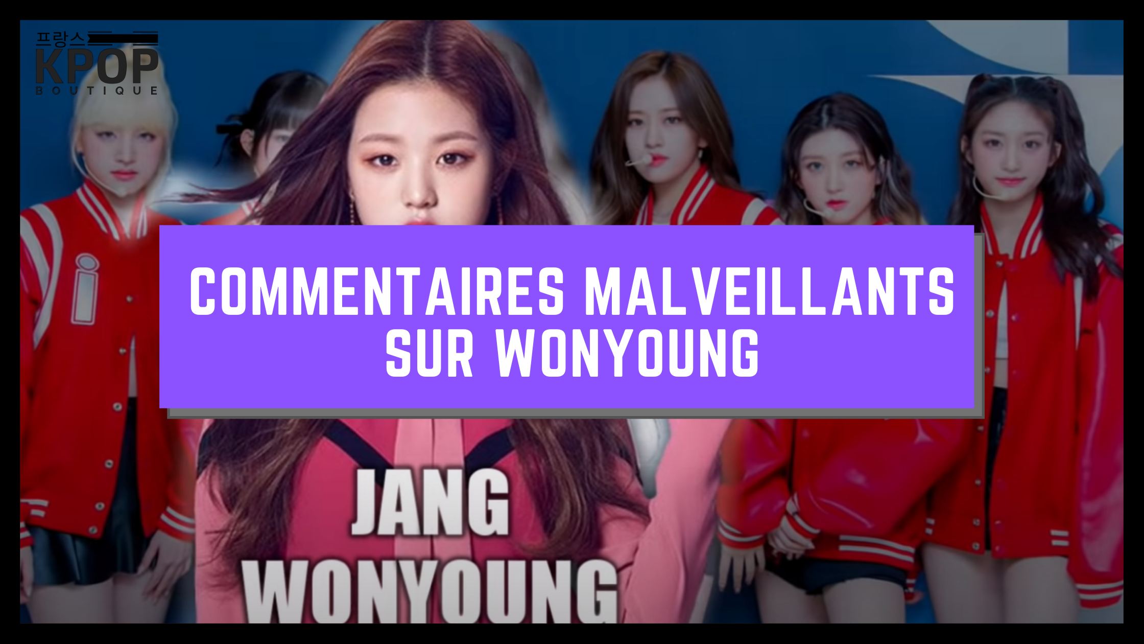 Un internaute paie pour laisser des commentaire malveillants sur Wonyoung