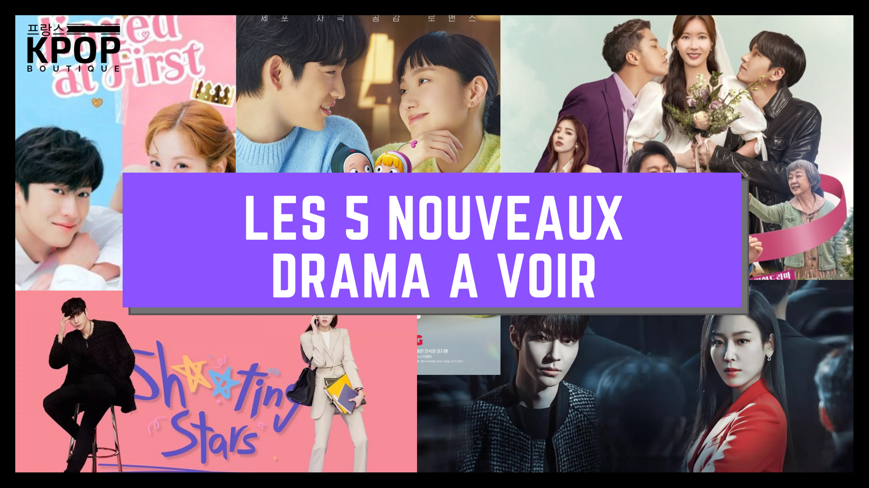 LES 5 NOUVEAUX DRAMA A VOIR