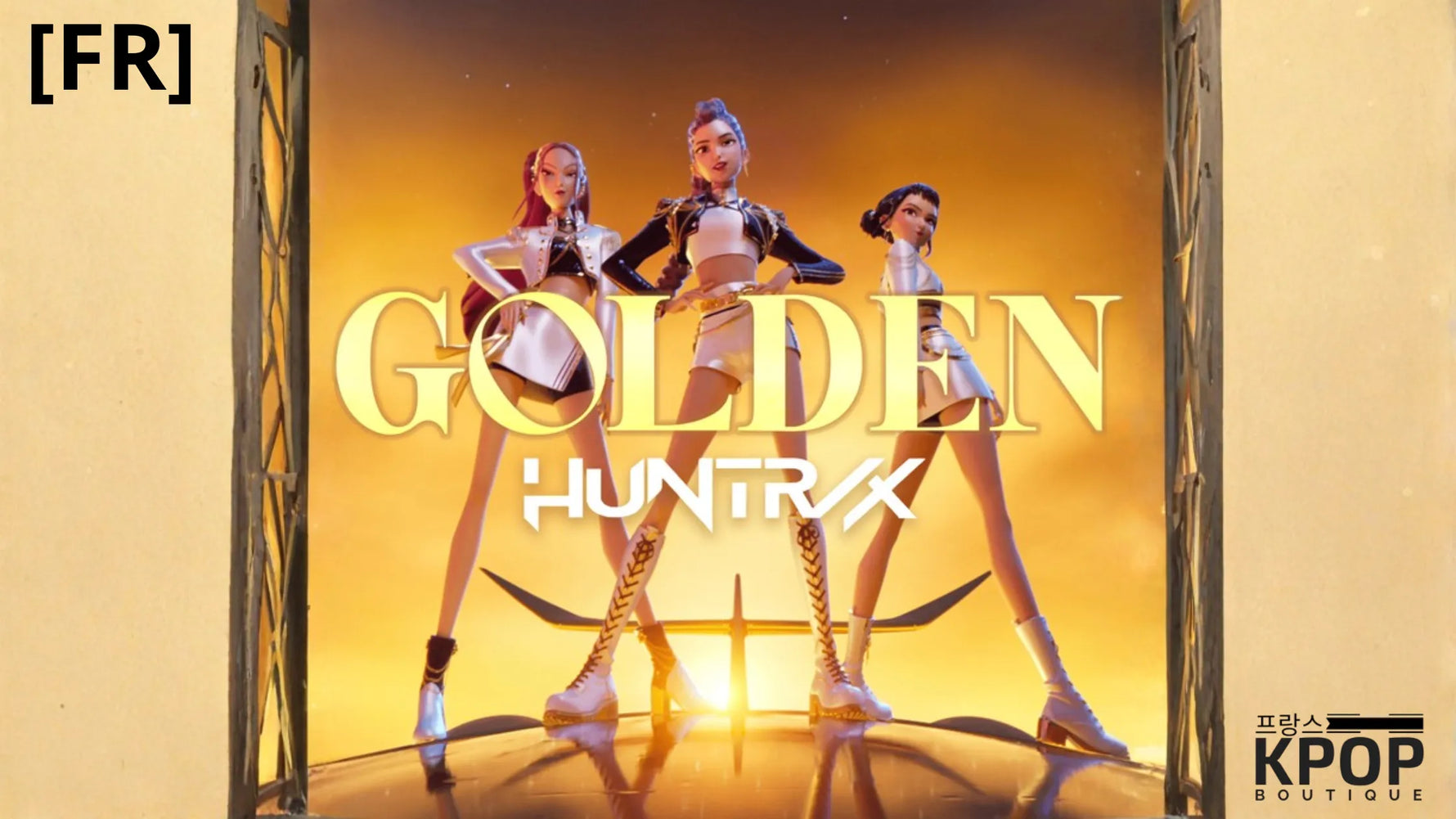 paroles francais briller huntrix kpop