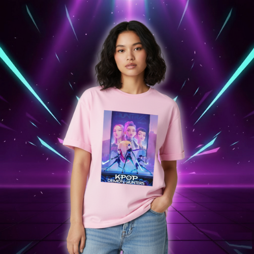 T-shirt Huntrix Rose pour Femmes