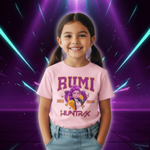 T-shirt Rumi Huntrix Demon Hunters pour Enfant