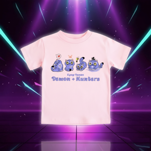 T-shirt Kawaii Derpy Tiger Demon Hunters