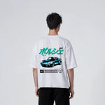 911 - T-shirt japonais oversize