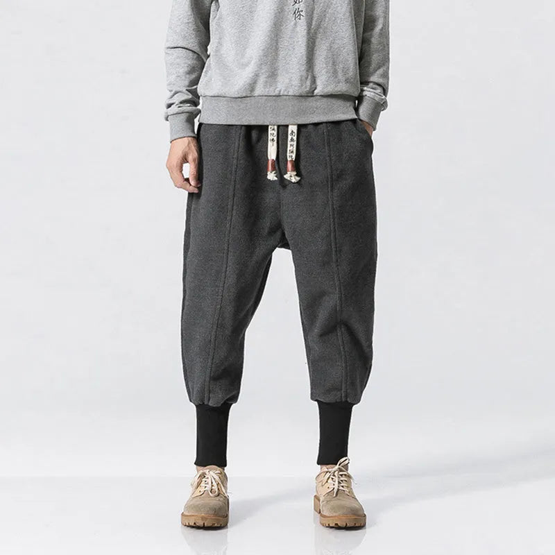 Ayu - Pantalon harem d'hiver épais