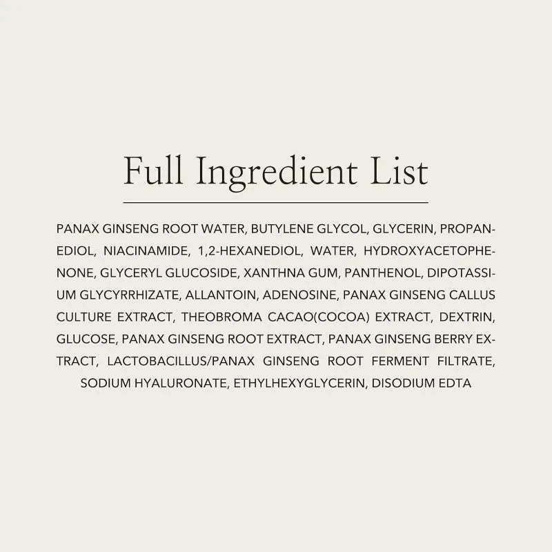 [Beauty of Joseon] Essence au ginseng