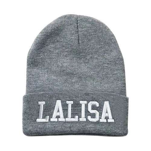 Bonnet Gris KPOP Lalisa Lisa