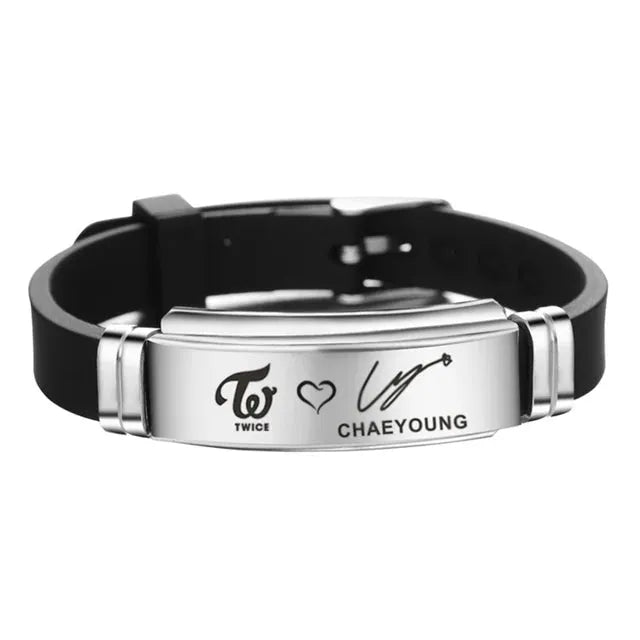 Bracelet en Silicone Twice - Chaeyoung