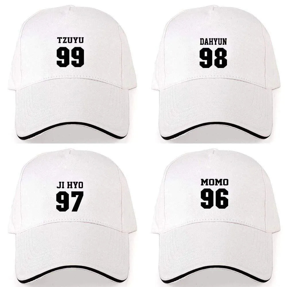 Casquette KPOP Twice Blanche