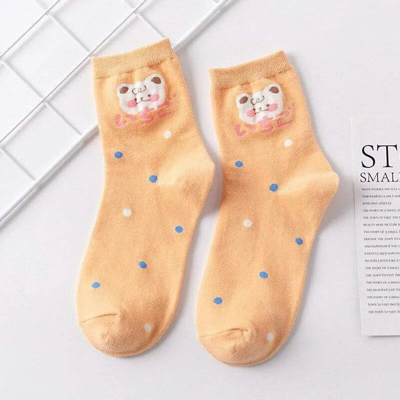 Chaussette Coreenne Kawaii