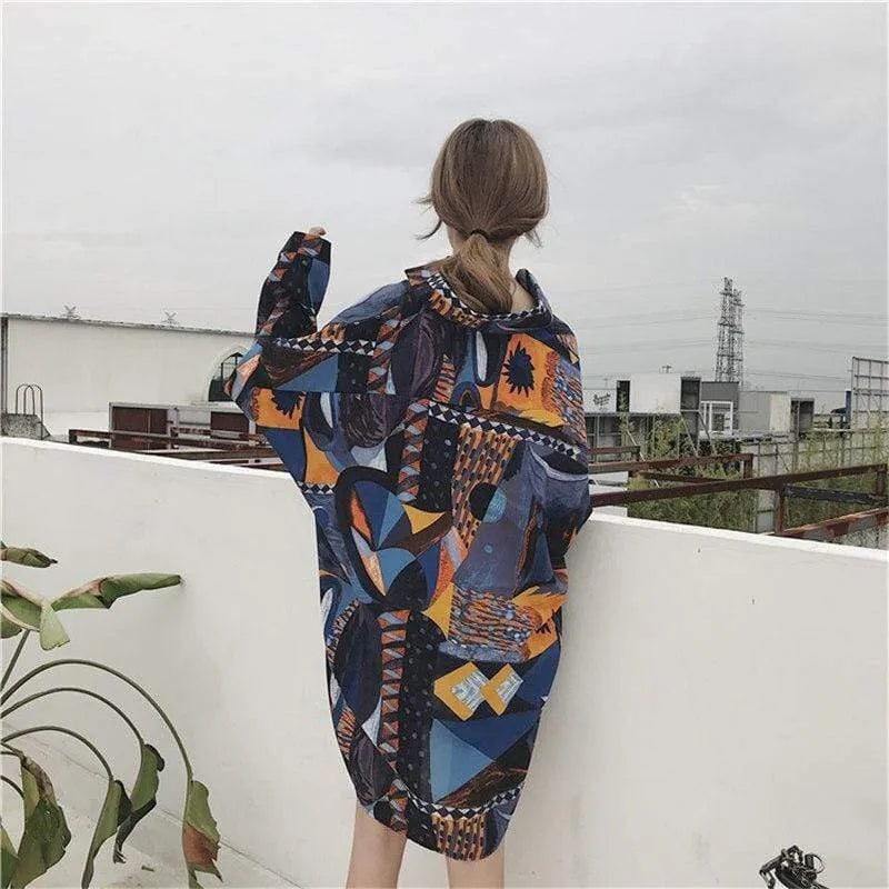 Chemise Coreenne Abstrait