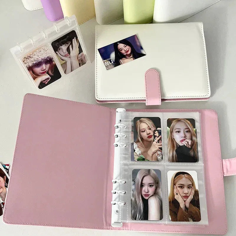 Classeur Photocards en Cuir K-pop