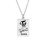 Collier Argenté Twice - Sana