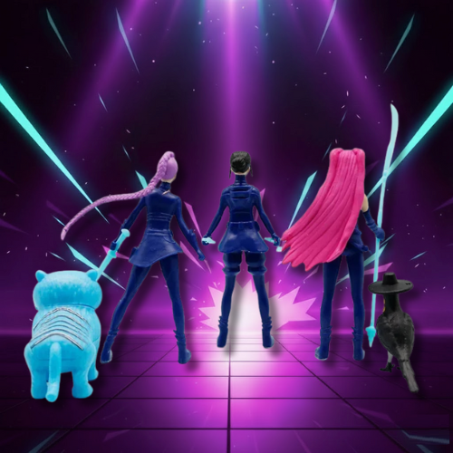 Figurines Demon Hunters Huntrix 5pcs