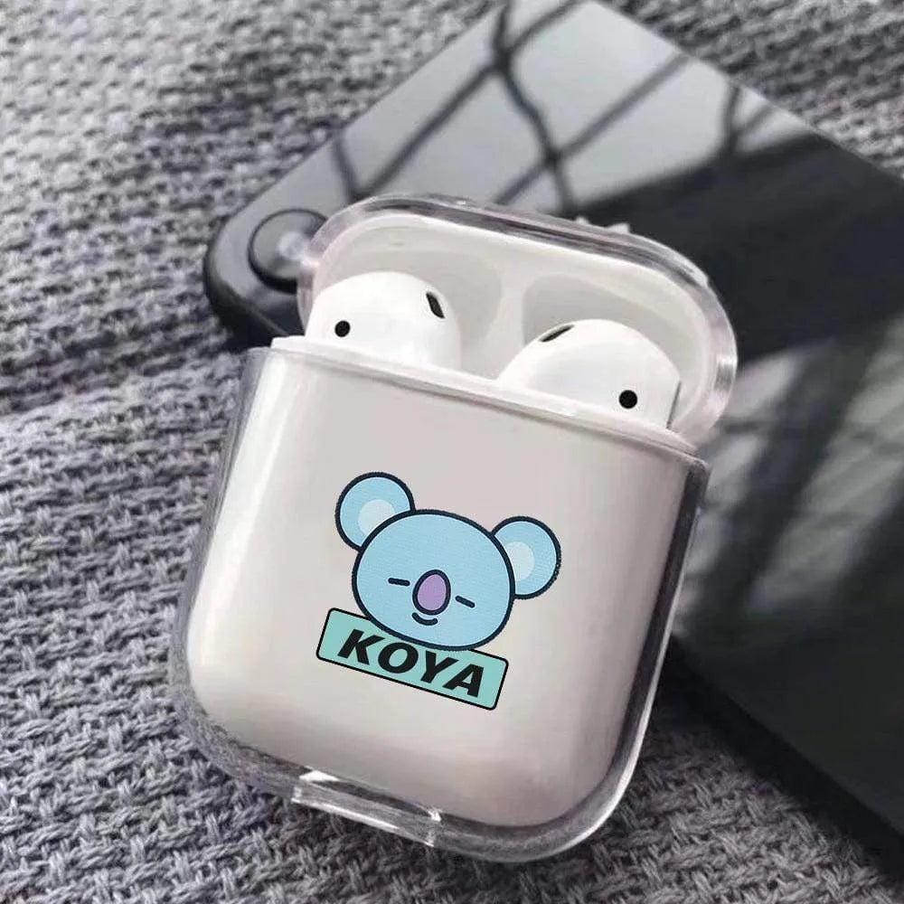 Coque Airpods BT21 Transparent