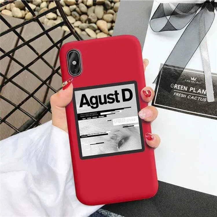 Coque BTS - August D Musique
