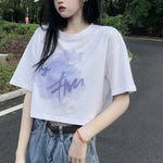Crop T-shirt Femme