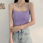 Débardeur D'été Couleur Unie