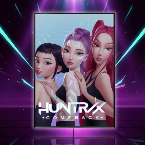 Poster KPOP Huntrix Demon Hunters