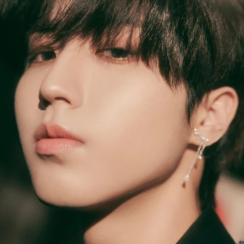 Boucles d'oreilles Pendantes Doré - groupe Stray Kids