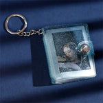 Etui de Rangement Photocards K-pop avec Porte-clé