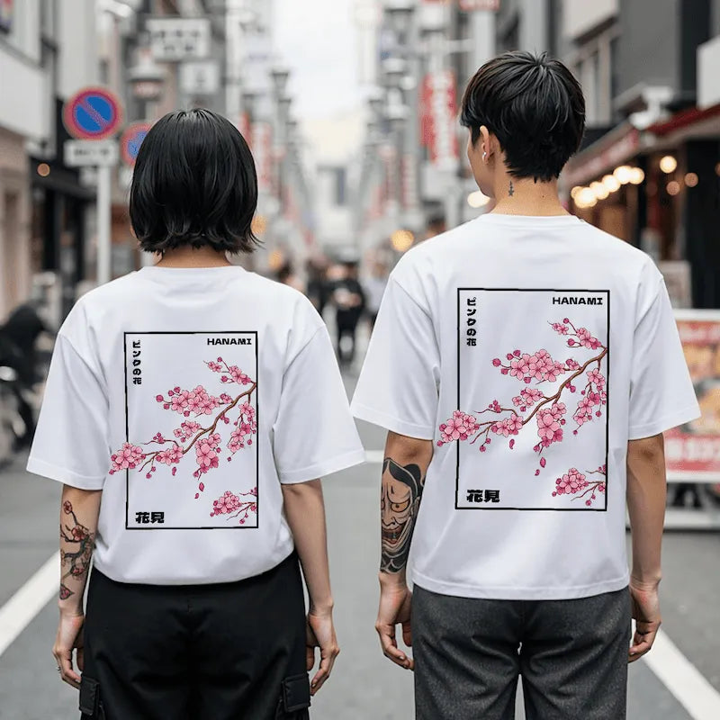 Hanami - T-shirt japonais oversize
