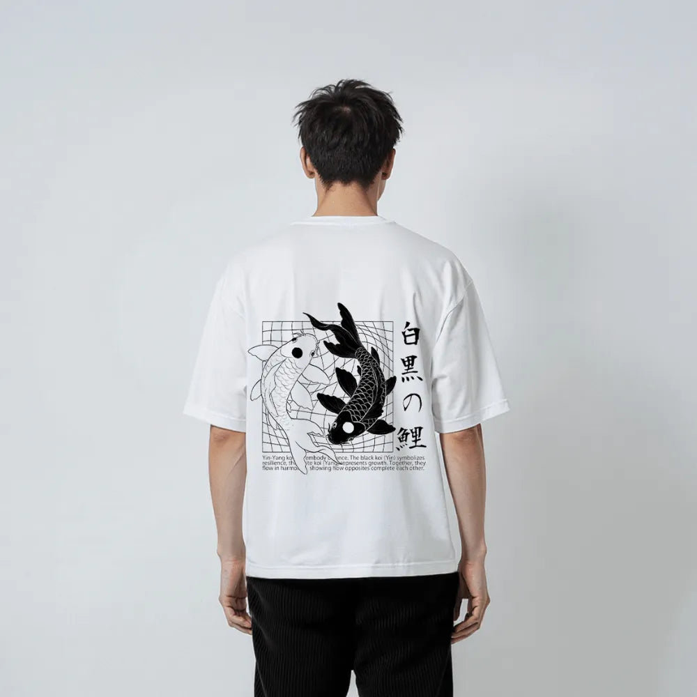 In Yō - T-shirt japonais oversize