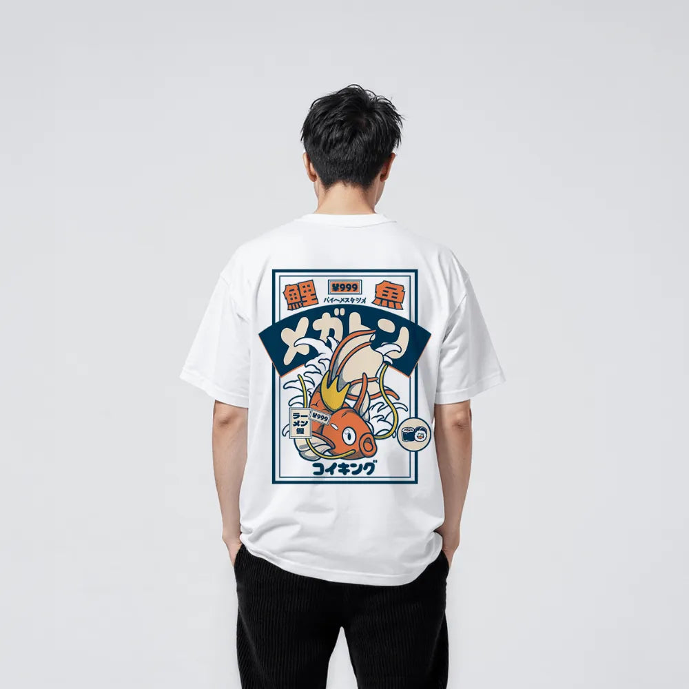 Koi - T-shirt japonais oversize