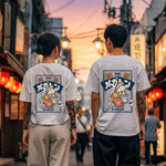 Koi - T-shirt japonais oversize