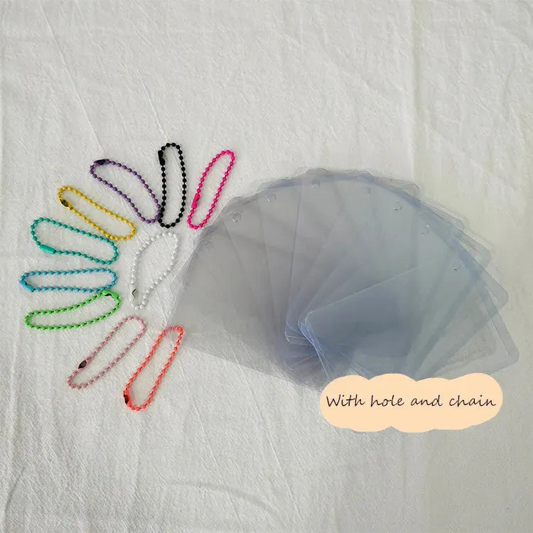 Lot de 10 de Porte Photocards en PVC