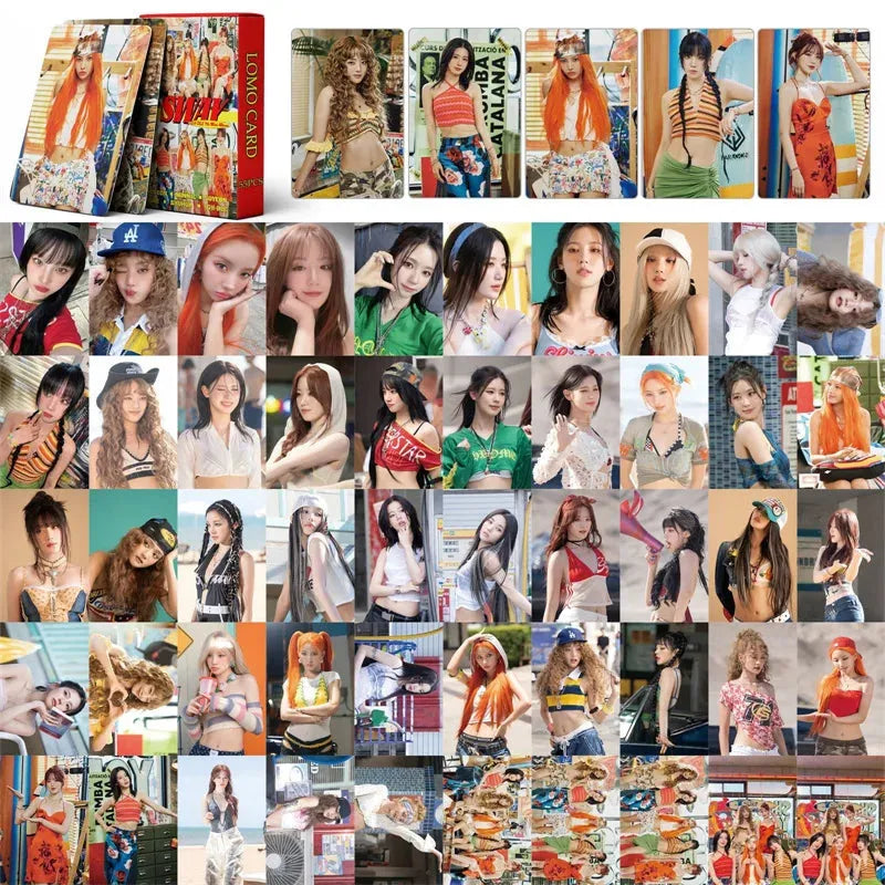 Lot de 55 Photocards K-pop - Groupe (G) I-DLE