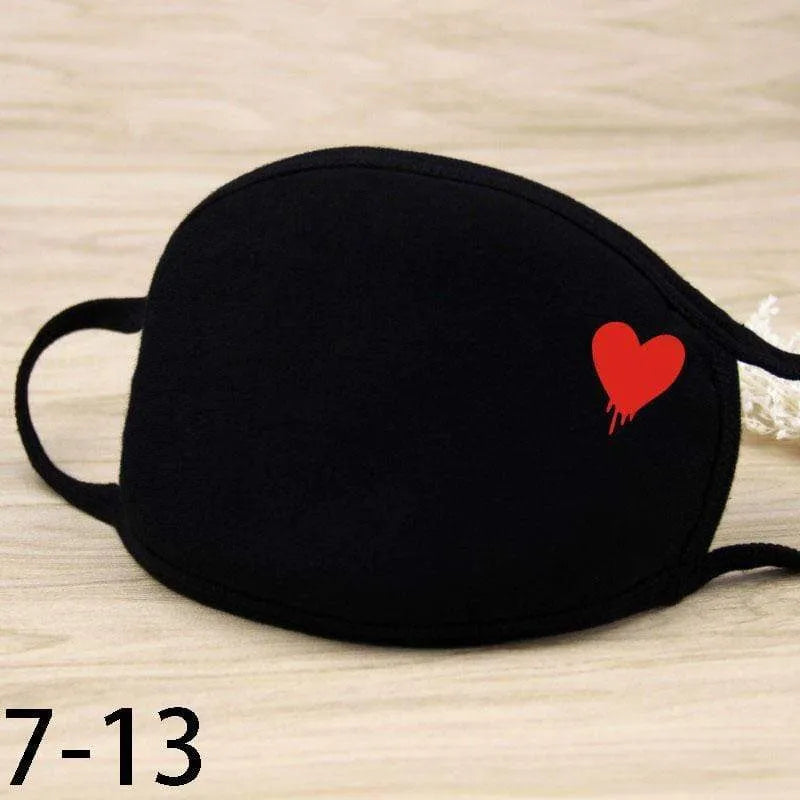 Masque coréen - Motif bouche