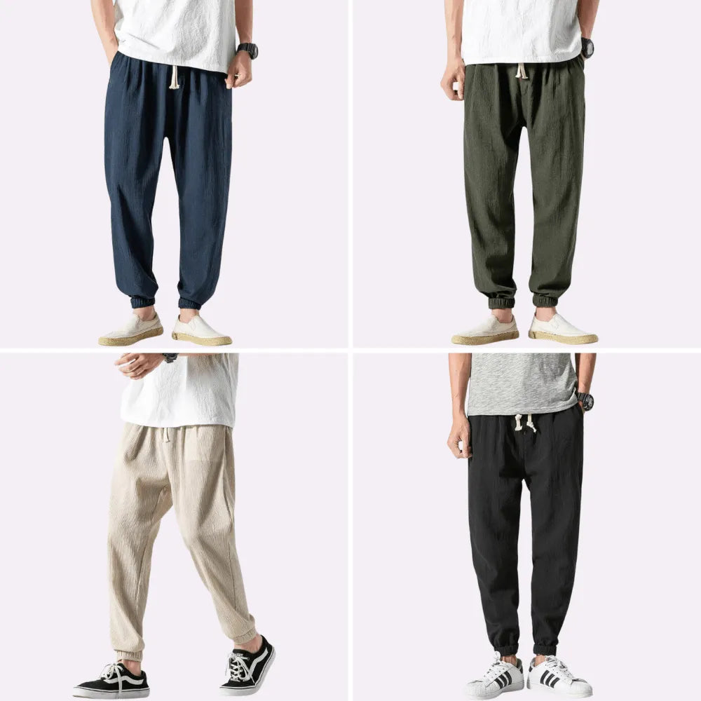Pack de 4 x Yoko - Pantalon confort japonais