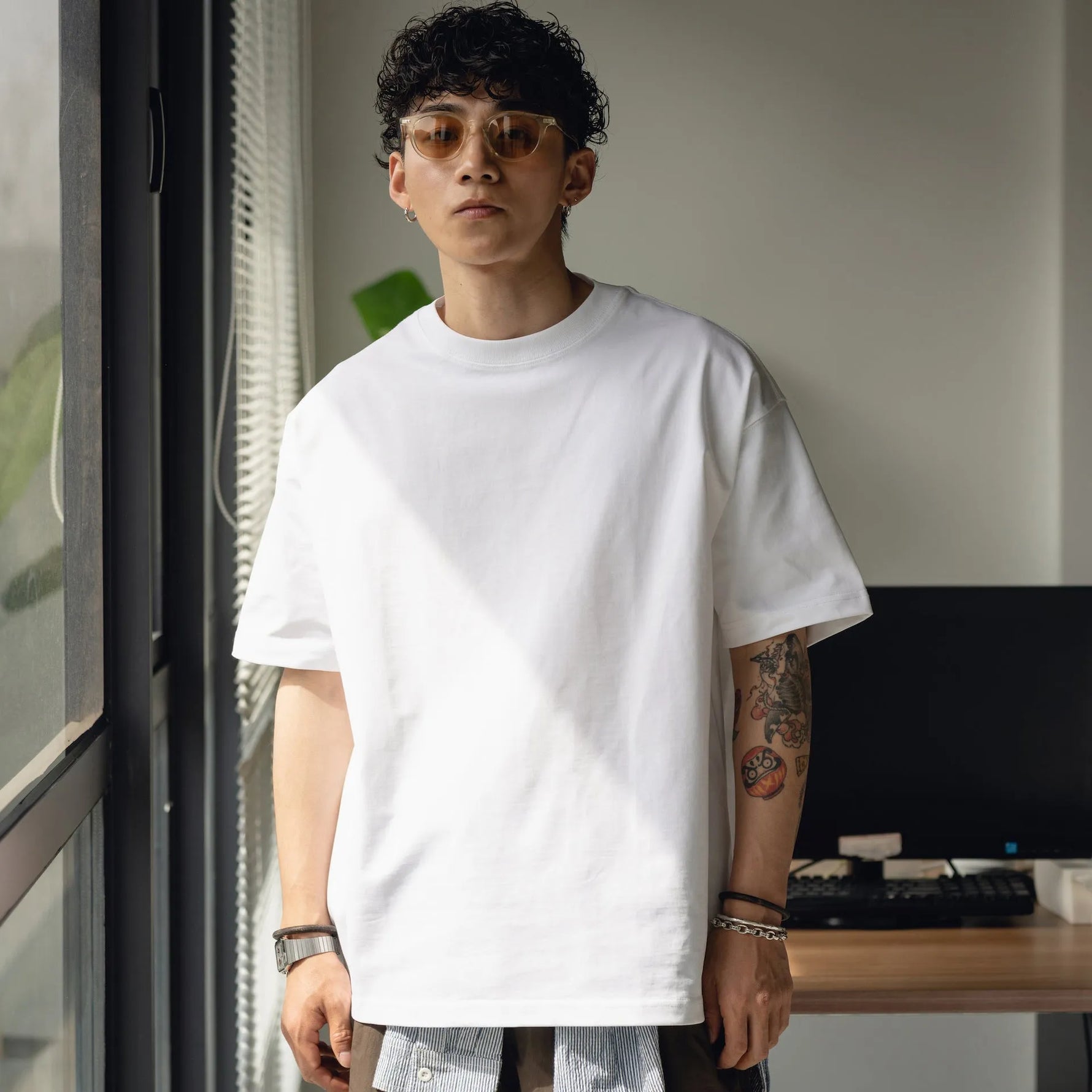 Pack de 4 x Yuki - T-shirt Oversize (300GSM)