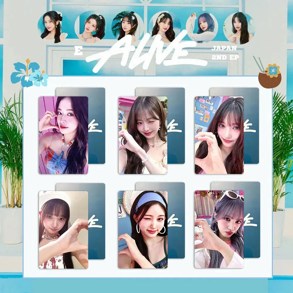 Photocards K-Pop IVE - Album Alive