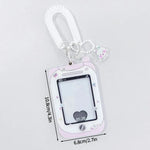 Porte Carte Photo K-pop avec Porte-clé