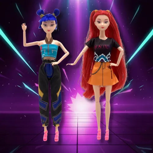 Poupées Huntrix Demon Hunters