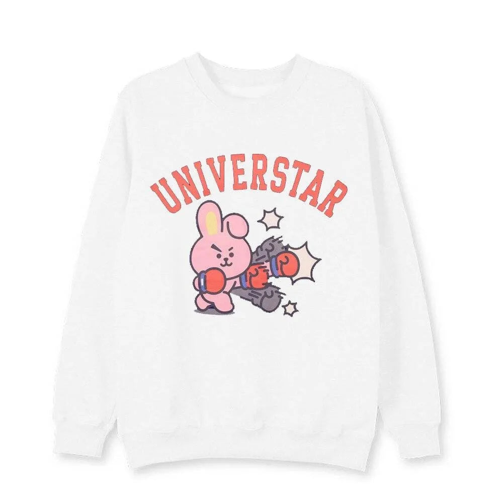 Pull BT21 Shooky Blanc