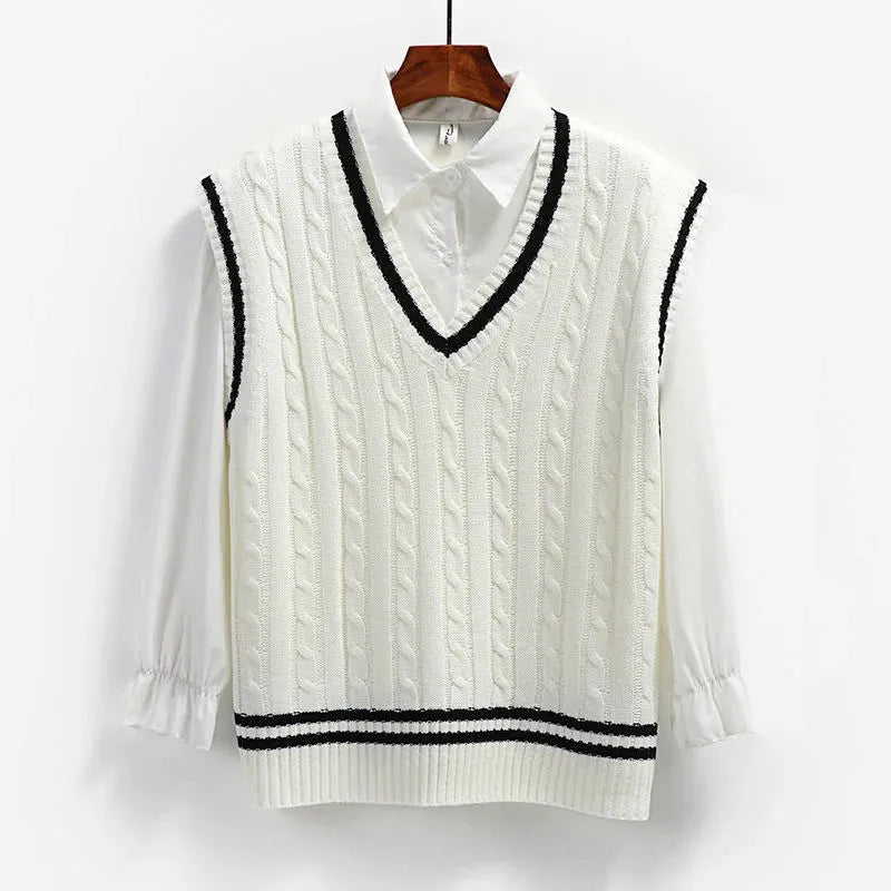 Pull Korean Sans Manches