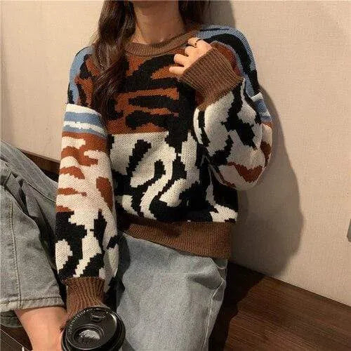 Pull Vintage Femme Korean