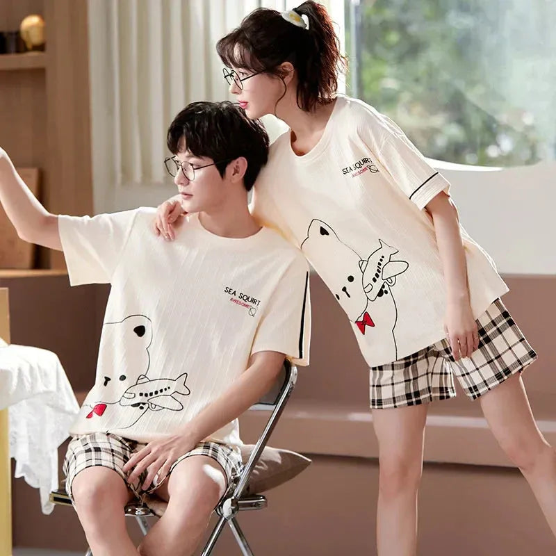 Pyjama Coréen Kawaii pour Couple