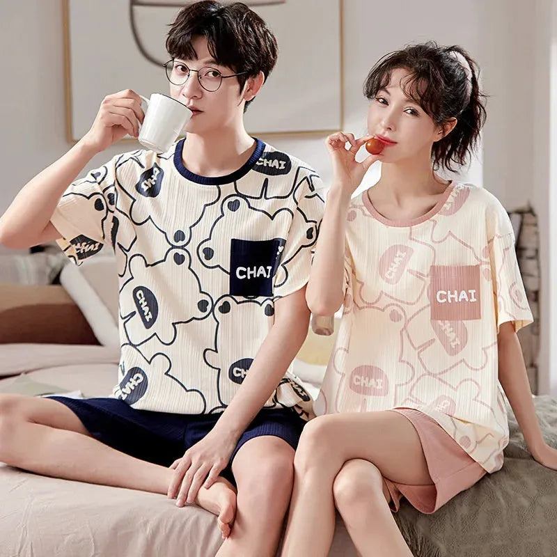 Pyjama Coréen Kawaii pour Couple
