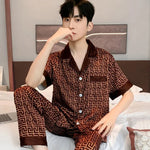 Pyjama Korean Homme Marron