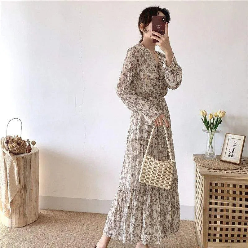 Robe Coreenne Vintage Fleurie