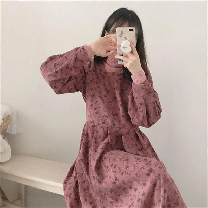 Robe a fleur coreenne