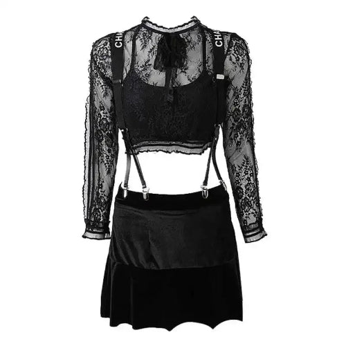 Ensemble Jupe Dentelle Jennie – Groupe Blackpink