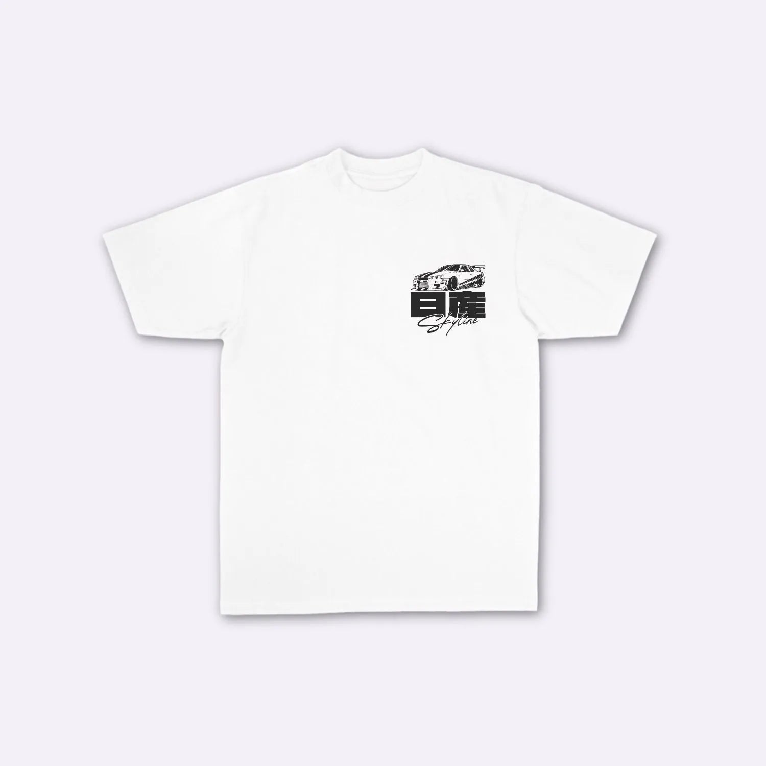 Skyline - T-shirt japonais oversize