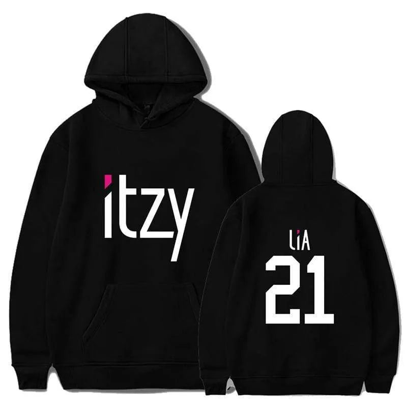 Sweat KPOP - Pull noir ITZY