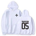 Sweat TXT Blanc - Membres du groupe