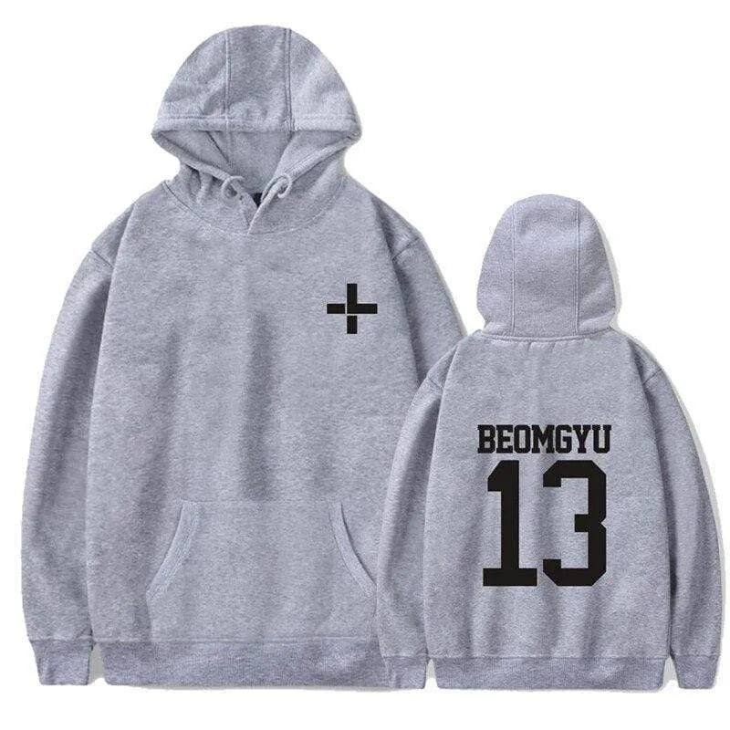 Sweat TXT Gris - Membres du groupe