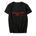 T-Shirt Ateez Black Cat Nero Z